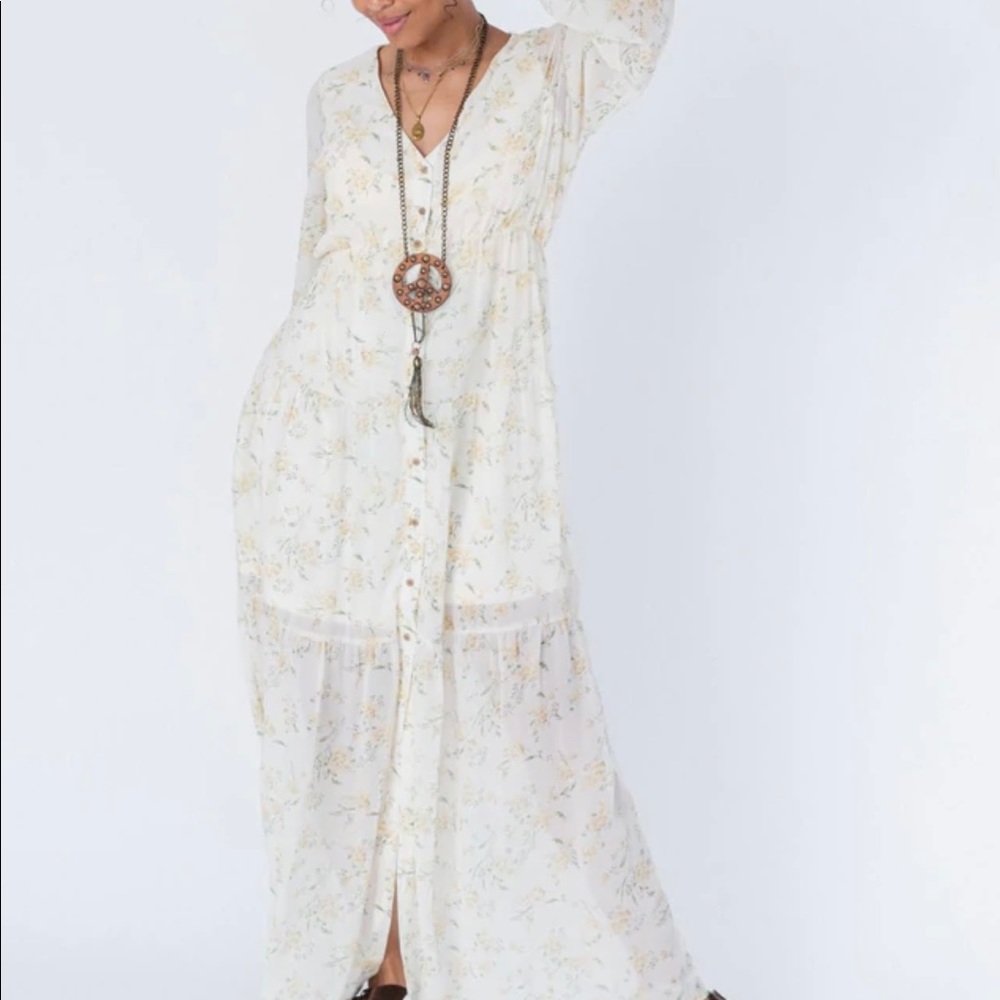 Three bird nest Dorothy Floral Maxi - Picture 6 of 11